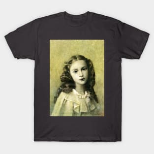 Victorian Gothic Vampire Girl T-Shirt